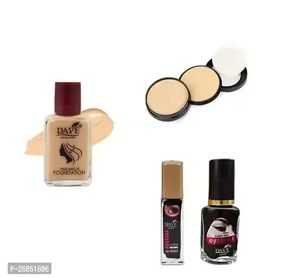 Compact Foundation Benders N Puff Combo Of 4