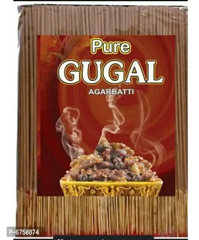 Sugandhit Pooja premium Gugal agarbatti monthly pack 1 kg-thumb0
