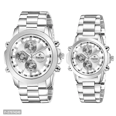 Stylish couple watch for wedding Gifts Anniversary Gift Couple chronographstyle,