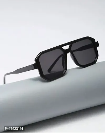 UV Protection Retro Square Sunglasses  For- Boys  Girls-thumb2