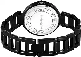 New Stylist Explorer Black Chain Belt Watch for Girls & Women Analog Watch - for Women-thumb3