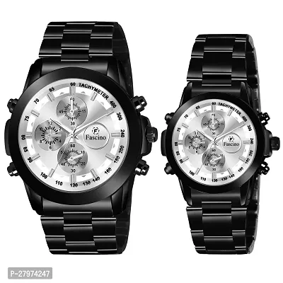 Stylish couple watch for wedding Gifts Anniversary Gift Couple chronographstyle1