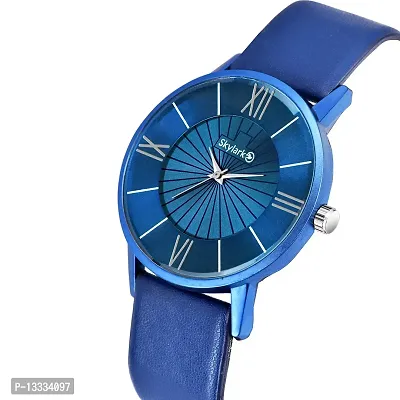 Skylark Analogue Men's & Boy's Watch (Blue Dial Blue Colored Strap)-thumb2