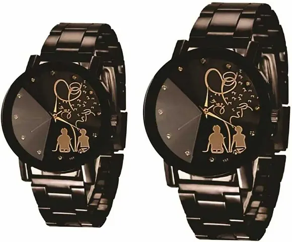 Attractive Metal Strap Watches For Couple