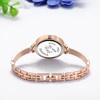 Trendy Butterfly Design Small Dial Quartz Women Lady Bracelet Steel Watch-thumb1