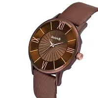 Skylark Analogue Men's & Boy's Watch (Brown Dial Brown Colored Strap)-thumb1