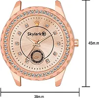 Skylark Analog Pink Dial Women's Watch-Sky-154-thumb2