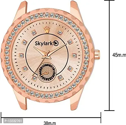 Skylark Analog Pink Dial Women's Watch-Sky-154-thumb3