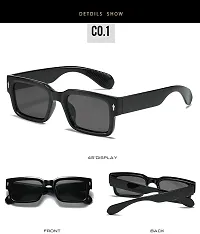 UV Protection Retro Square Sunglasses, Riding sunglass  For- Boys  Girls-thumb3