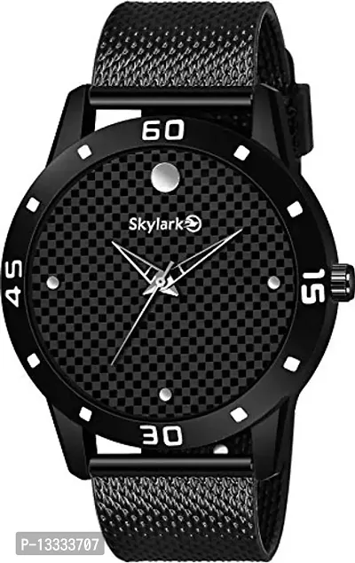 Skylark Analog Black Dial Men's Watch-Skyl-122-thumb0