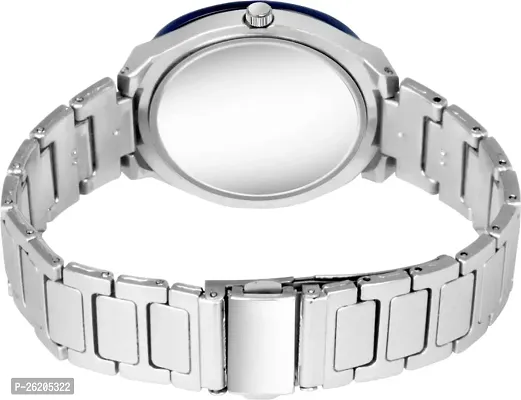 Classic Dial with silver Bracelet Strap Analog Watch - For Women  Girls-thumb4