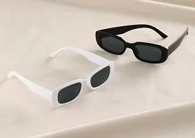 UV Protection Cat-eye, Retro Square, Oval, Round Sunglasses  For- Boys  Girls-thumb1