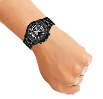 New Black Coronagraph Design Analog Watch-thumb3