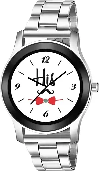 Classy Analog Watch for Couple-thumb1