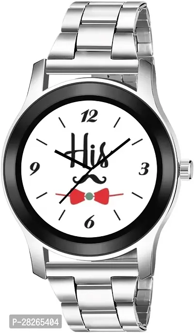 Classy Analog Watch for Couple-thumb2