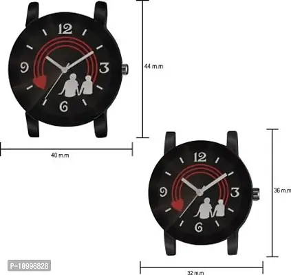 Stylish Black Metal Analog Watches For MenWoman-thumb3