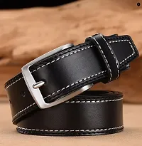 Stylish Artificial Leather Belt for Men Pack Of 2-thumb2