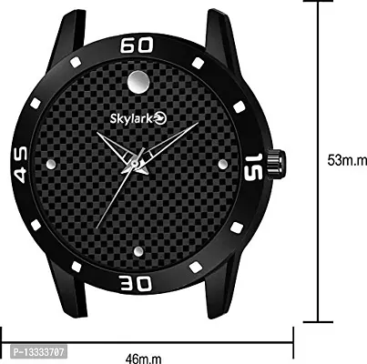 Skylark Analog Black Dial Men's Watch-Skyl-122-thumb3