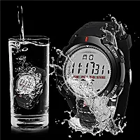 Fastdeals Digital Men's Watch (Black Dial Black Colored Strap)-thumb4