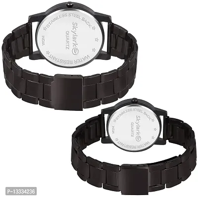 Skylark Analog Black Dial Unisex-Adult Watch-King queen2-thumb5