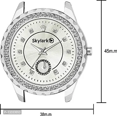 Skylark Analog Silver Dial Women's Watch-Sky-155-thumb3