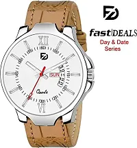 Fastdeals Analogue White Dial Day and Date Boy's and Men's Watch-thumb2