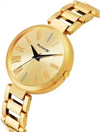 New Stylist Explorer Gold Chain Belt Watch for Girls & Women Analog Watch - for Women-thumb1