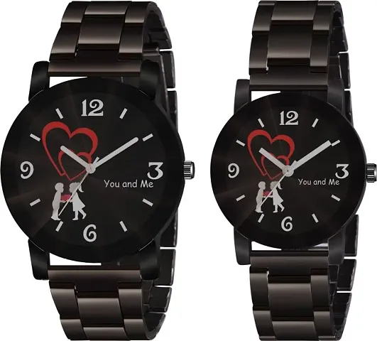 Stylish Metal Analog Watches For MenWoman