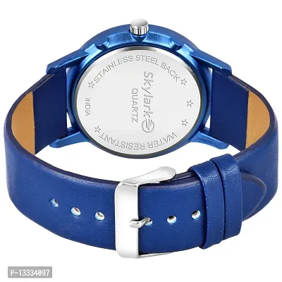 Skylark Analogue Men's & Boy's Watch (Blue Dial Blue Colored Strap)-thumb4