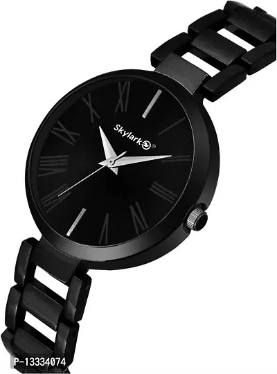 New Stylist Explorer Black Chain Belt Watch for Girls & Women Analog Watch - for Women-thumb2