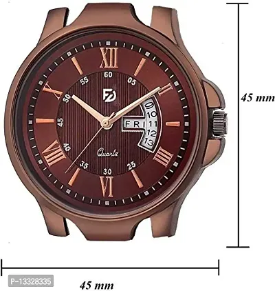 FastDeals Analogue Brown Dial Day and Date Boy's and Men's Watch - CheckBlueRay0507-thumb2