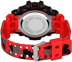 Red Color Date Display Timer and Stop Watch Sport Watch For Boy Digital Watch-thumb3