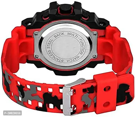 Red Color Date Display Timer and Stop Watch Sport Watch For Boy Digital Watch-thumb4