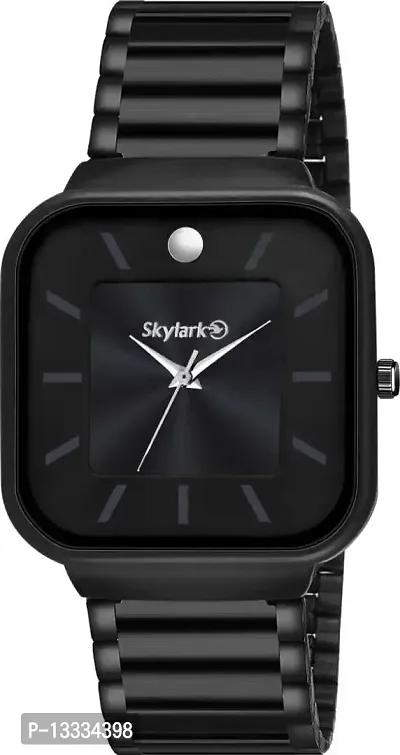 Skylark New Fancy Black Square Dial Analog Watch Analog Watch - for Men