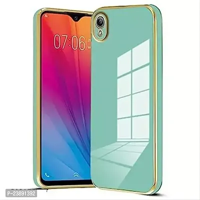 Stylish Green Silicon Back Cover For Vivo Y91i
