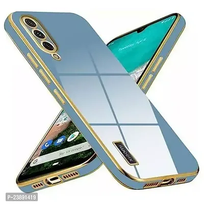 Stylish Blue Silicon Back Cover For Mi A3
