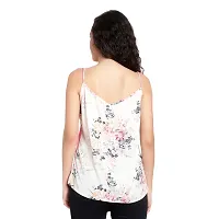 Elegant Multicoloured Crepe Floral Print Regular Length Top For Women-thumb4