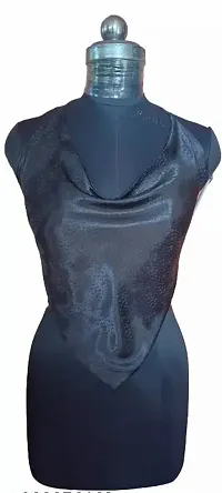 Classic Satin Crop Top for Women