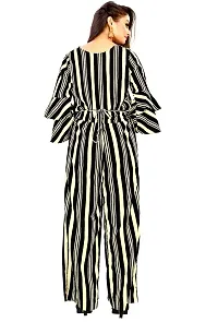 Pyramid Fashion Striped Women Jumpsuit-thumb1