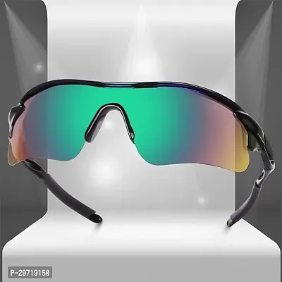 Cricket Sports Sunglasses for Men and Women (Green)
