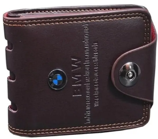 Stylish Artificial Leather Two Fold Wallets For Men