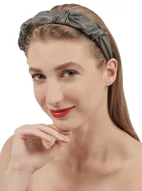 Women's Grey Plastic Pastel Kinda Day Hairband-thumb4
