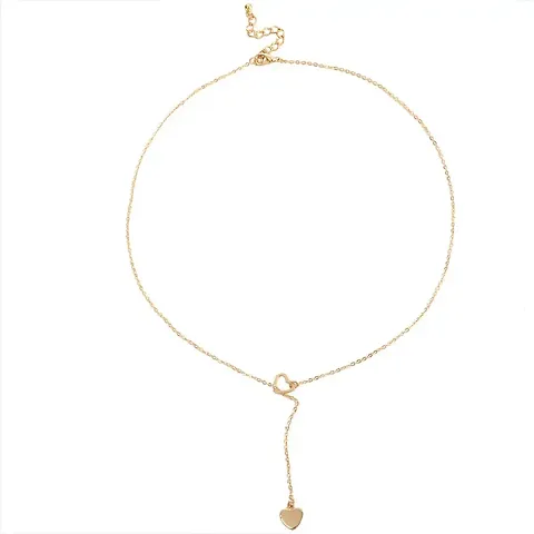 Charming Gold Plated Pendant Necklace For Women