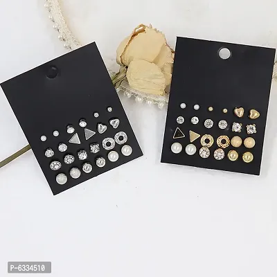 Stylish Alloy Studs Earrings For Women-thumb3