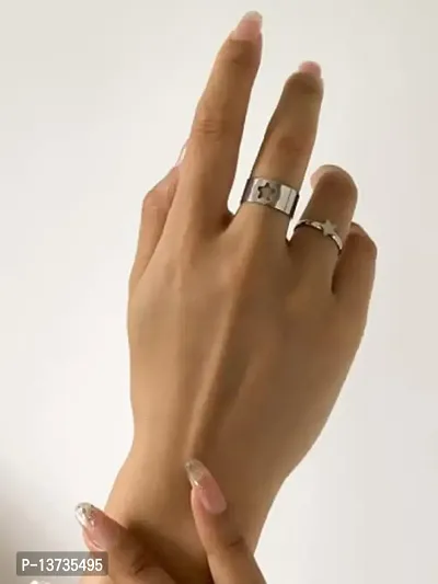 Stylish Silver Antique Rings For Women-thumb2