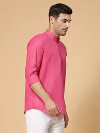 Allan Peter Mens Cotton Kurta-thumb1