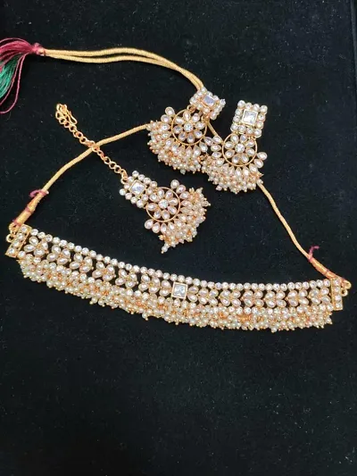 Kundan Bridal Choker Jewellery Set