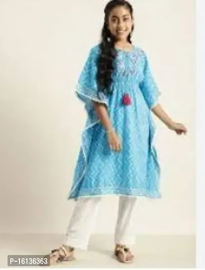 Stylish Fancy Rayon Kaftan Kurti For Women-thumb0