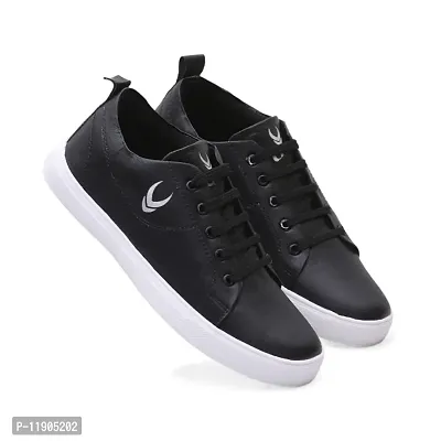 Fashionable Black Casual - Sneaker Shoes For Men-thumb0
