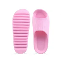 VEAZLOO Lightweight casual Flip Flop  Slider for Womens/Girls ( Pink )-thumb3